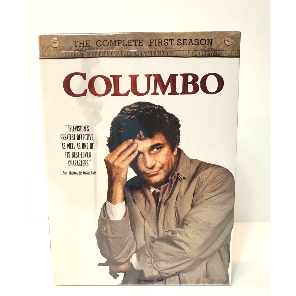Columbo - The Complete First Season (DVD, 2004, 5-Disc Set) Brand New